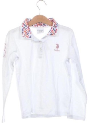 Gyerek blúz U.S. Polo Assn., Méret 7-8y / 128-134 cm, Szín Fehér, Ár 4 729 Ft, #137426310