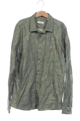 Cămașă pentru copii U.S. Polo Assn., Mărime 11-12y/ 152-158 cm, Culoare Verde, Preț 80,00 Lei, #137420726