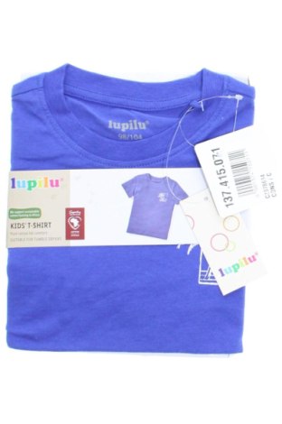 Kinder T-Shirt Lupilu, Größe 2-3y/ 98-104 cm, Farbe Blau, Preis 7,81 €, #137415071
