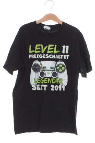 Kinder T-Shirt Unbranded, Größe 10-11y/ 146-152 cm, Farbe Schwarz, Preis 6,99 €, #137034958
