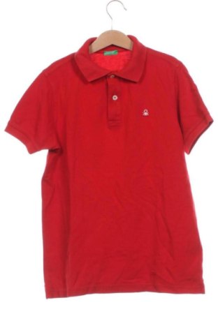 Детска тениска United Colors Of Benetton, Размер 10-11y/ 146-152 см, Цвят Червен, Цена 9,00 €, #137420142