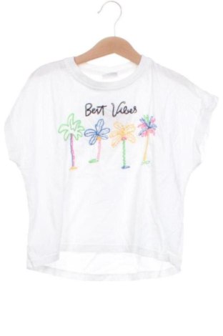 Kinder T-Shirt Zara, Größe 7-8y/ 128-134 cm, Farbe Weiß, Preis 6,00 €, #137412762