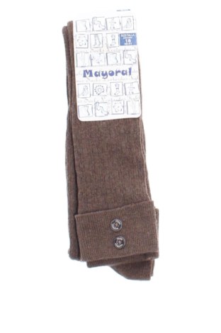 Dětské ponožky  Mayoral, Velikost 15-18y/ 170-176 cm, Barva Hnědá, Cena  121,00 Kč, #137368252
