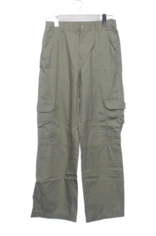 Pantaloni pentru copii H&M, Mărime 11-12y/ 152-158 cm, Culoare Verde, Preț 58,00 Lei, #137420306