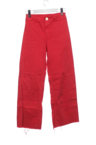 Pantaloni pentru copii Zara, Mărime 12-13y/ 158-164 cm, Culoare Roșu, Preț 47,00 Lei, #137420275