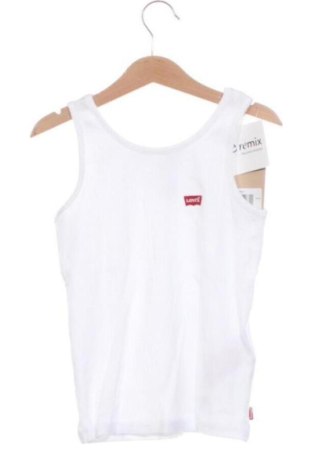 Детски потник Levi's, Размер 6-7y/ 122-128 см, Цвят Бял, Цена 16,00 €, #137421144