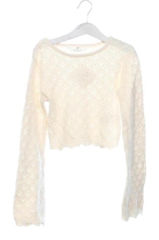 Kinderpullover H&M, Größe 8-9y/ 134-140 cm, Farbe Beige, Preis € 9,72, #137416047