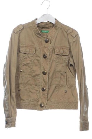 Dziecięca kurtka United Colors Of Benetton, Rozmiar 7-8y/ 128-134 cm, Kolor Beżowy, Cena 76,62 zł, #137413564