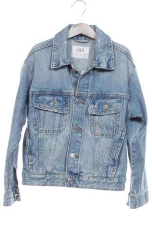 Geacă pentru copii Zara, Mărime 8-9y/ 134-140 cm, Culoare Albastru, Preț 68,24 Lei, #137435093