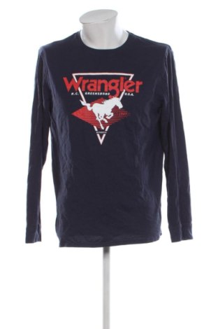 Мъжка блуза Wrangler, Размер L, Цвят Син, Цена 17,34 €, #137412798