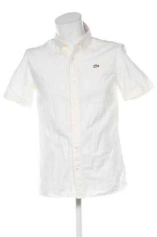 Ανδρικό πουκάμισο Lacoste, Μέγεθος M, Χρώμα Εκρού, Τιμή 51,99 €, #137161495