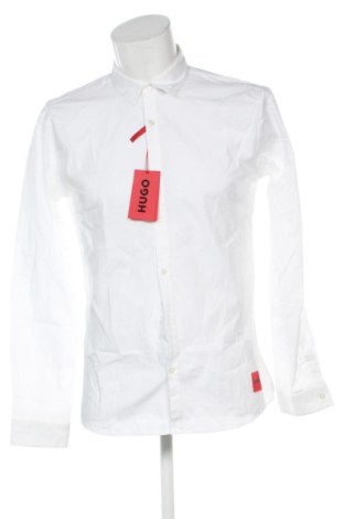 Męska koszula Hugo Boss, Rozmiar L, Kolor Biały, Cena 438,99 zł, #137384431