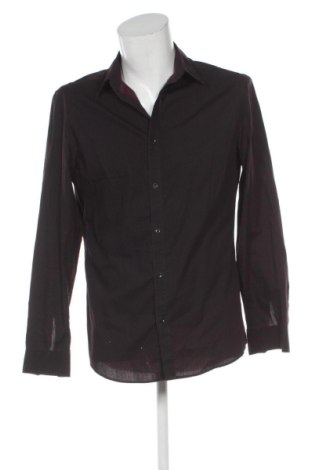 Мъжка риза H&M, Размер M, Цвят Черен, Цена 9,00 €, #137408327