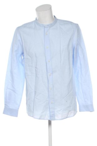 Мъжка риза Zara, Размер L, Цвят Син, Цена 20,00 €, #137431557