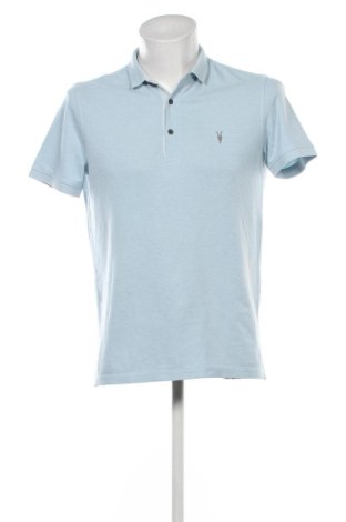 Herren Shirt AllSaints, Größe M, Farbe Blau, Preis 28,00 €, #137380381