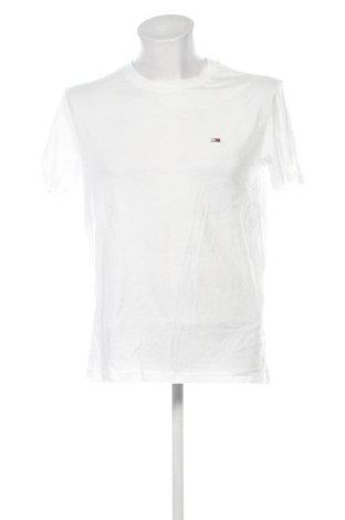 Мъжка тениска Tommy Jeans, Размер L, Цвят Бял, Цена 39,88 €, #137385532
