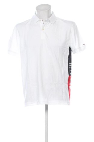 Męski T-shirt Tommy Hilfiger, Rozmiar L, Kolor Biały, Cena 359,99 zł, #137386543