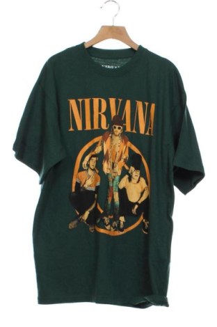 Męski T-shirt Pull&Bear, Rozmiar XS, Kolor Zielony, Cena 71,97 zł, #137387370