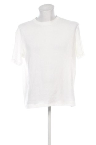Męski T-shirt H&M, Rozmiar L, Kolor Biały, Cena 55,04 zł, #137388723