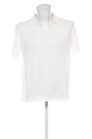 Męski T-shirt H&M, Rozmiar M, Kolor Biały, Cena 55,04 zł, #137388738