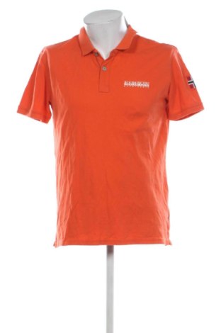 Мъжка тениска Napapijri, Размер XL, Цвят Оранжев, Цена 32,00 €, #137394137