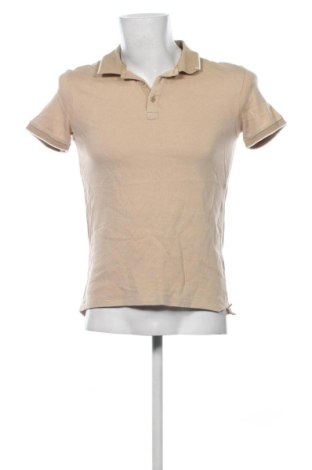Męski T-shirt Zara, Rozmiar S, Kolor Beżowy, Cena 57,26 zł, #137394728