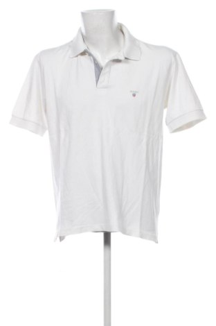 Męski T-shirt Gant, Rozmiar XL, Kolor Biały, Cena 318,74 zł, #137395844
