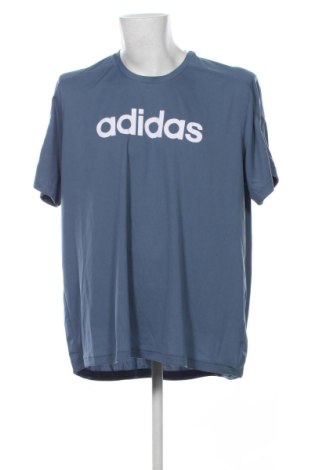 Męski T-shirt Adidas, Rozmiar XXL, Kolor Niebieski, Cena 152,41 zł, #137398059