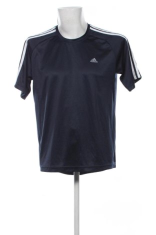 Męski T-shirt Adidas, Rozmiar L, Kolor Niebieski, Cena 76,20 zł, #137400665
