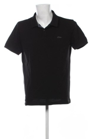 Ανδρικό t-shirt S.Oliver, Μέγεθος XL, Χρώμα Μαύρο, Τιμή 14,00 €, #137401926
