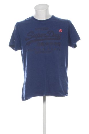 Мъжка тениска Superdry, Размер L, Цвят Син, Цена 14,00 €, #137405603
