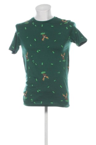 Męski T-shirt Sinsay, Rozmiar S, Kolor Zielony, Cena 33,87 zł, #137405766