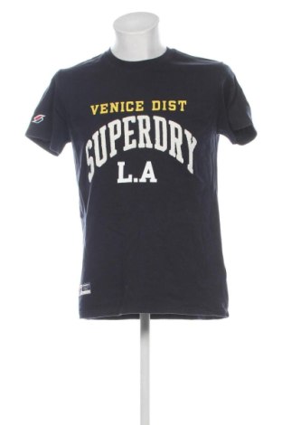 Męski T-shirt Superdry, Rozmiar M, Kolor Niebieski, Cena 67,74 zł, #137405841