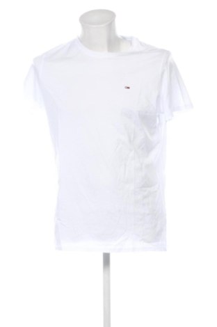Męski T-shirt Tommy Hilfiger, Rozmiar L, Kolor Biały, Cena 177,99 zł, #137408724