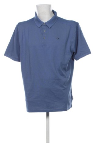 Męski T-shirt Calvin Klein, Rozmiar XXL, Kolor Niebieski, Cena 318,74 zł, #137409672