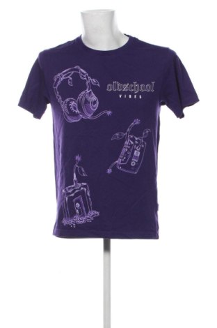 Męski T-shirt Cropp, Rozmiar L, Kolor Fioletowy, Cena 33,87 zł, #137410110