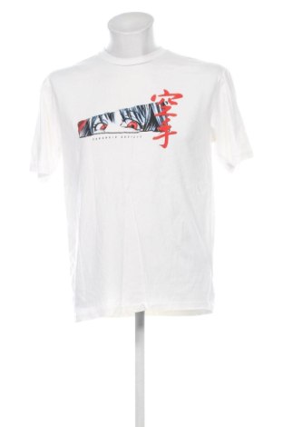 Męski T-shirt FSBN, Rozmiar L, Kolor Biały, Cena 46,57 zł, #137410255