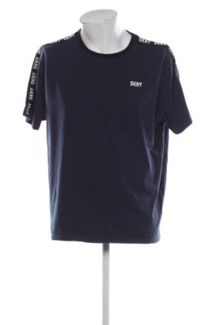 Męski T-shirt DKNY, Rozmiar XL, Kolor Niebieski, Cena 115,00 zł, #137414727