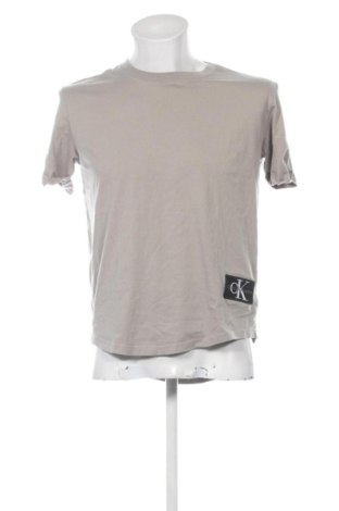 Мъжка тениска Calvin Klein Jeans, Размер M, Цвят Бежов, Цена 17,89 €, #137416801