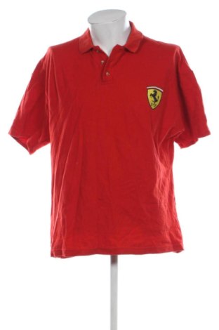 Męski T-shirt Ferrari, Rozmiar XXL, Kolor Czerwony, Cena 182,38 zł, #137428662