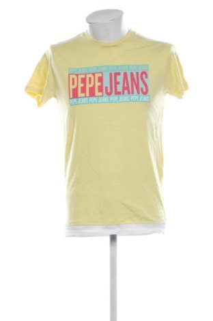 Мъжка тениска Pepe Jeans, Размер S, Цвят Жълт, Цена 18,00 €, #137432097