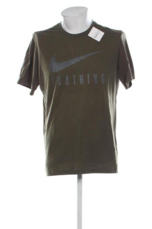 Męski T-shirt Nike, Rozmiar L, Kolor Zielony, Cena 95,98 zł, #137435893