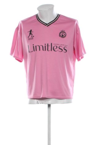 Tricou de bărbați Stradivarius, Mărime L, Culoare Roz, Preț 36,74 Lei, #137437714