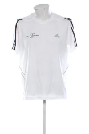 Męski T-shirt Adidas, Rozmiar L, Kolor Biały, Cena 78,35 zł, #137441756