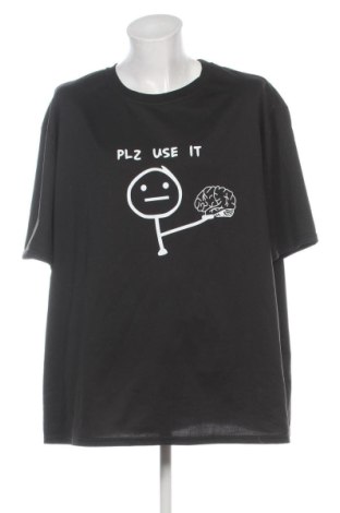 Ανδρικό t-shirt Manfinity, Μέγεθος 5XL, Χρώμα Μαύρο, Τιμή 10,99 €, #137263690