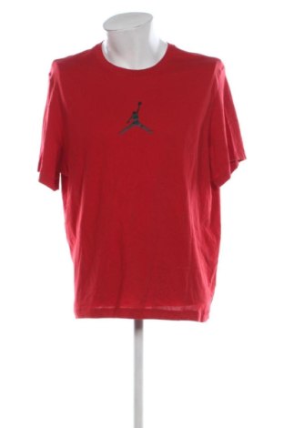 Мъжка тениска Air Jordan Nike, Размер XL, Цвят Червен, Цена 28,58 €, #137418257