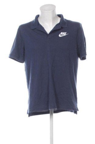 Męski T-shirt Nike, Rozmiar L, Kolor Niebieski, Cena 277,59 zł, #137424783