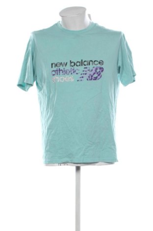 Męski T-shirt New Balance, Rozmiar L, Kolor Zielony, Cena 78,00 zł, #137434893