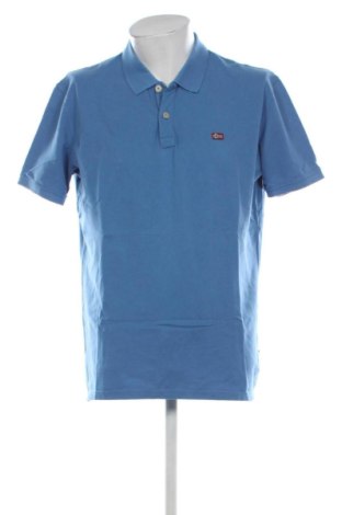 Męski T-shirt Napapijri, Rozmiar XXL, Kolor Niebieski, Cena 135,90 zł, #137436983