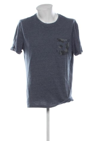 Męski T-shirt Reserved, Rozmiar XL, Kolor Niebieski, Cena 46,57 zł, #137437885